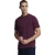 Lyle & Scott Heren T-shirt met ‘Tonal Eagle’-print en ronde hals (Rood)
