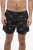 Bedrukte ALL-OVER CUPID zwemshort in zwart, rood