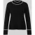 Marc Cain Regular fit pullover van wol alpaca met contrasterende strepen