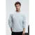 Oversized sweater met ronde hals en logo