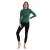 Dames lange mouwen warme geribbelde T-shirt Admas