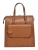 Luisa Vannini Brown Rundleer Tas