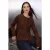 TRENDYOLMİLLA Dames Bruin Effen Lang Regular fit Vesten