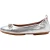 Fit Flop Dames/Dames Allegro Sprankelende Ballerina Flats (Zilver)
