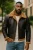 Heren Bruine Ginger Ginger B3 Aviator Echt Schapenvacht Leren Vliegjack – Hobart