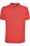 U.S. Polo Assn. Classic Fit Polo shirt rood, Effen