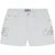 Malelions Women Emblem Denim Shorts | White