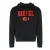 Diesel Heren 1978 Logo Hoodie (Zwart/Rood)