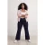 Trendyol Curve Dames Blauw Effen Hoge taille Grote maten Jeans