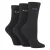 3-Pack Dames Effen Katoenen Sokken – Zacht Ademend Dagelijks Comfortabel Fit
