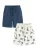 Cool Club Broek  blauw / wit