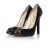 Jimmy Choo Python leren platform peep-toe