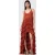 AllSaints Cavarly Dress Burnt Brick Red