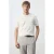 Mango Man slim fit gestreept T-shirt – naturel wit
