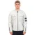 Heren vintage gewatteerd leren racejack-Cardiff