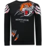 Tony Backer Sweater met tiger head