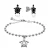 Dames ketting en oorbellen set Amelia Parker Wisdom