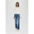 s.Oliver regular waist bootcut jeans medium blue denim