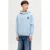 JACK & JONES JUNIOR hoodie lichtblauw