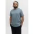 JACK & JONES PLUS SIZE regular T-shirt Plus Size blauw