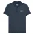 Lambretta Heren Polka Dot Big & Tall Polo Shirt (Marineblauw)