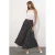 Hoge Taille Polka Dot Maxi Rok