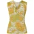 Mouwloze top met V-hals en levendige paisleyprint