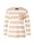 monari Shirt  lichtbruin / wit