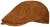 FISHNAMEDF Cap Rib Bruin heren