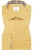ETERNA Cover Shirt Overhemd geel, Effen