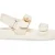 Steve Madden Mona Sandals Bone Leather