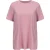 Slazenger Trainings-T-shirt voor dames met gekruiste zoom (Roze)
