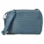 Bottega Veneta Intrecciato Nodini Schoudertas in Blauw Leer