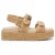 Steve Madden Bigmona nat raffia dames sandalen
