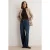 TRENDYOLMİLLA Dames Blauw Effen Barrel Hoge taille Jeans