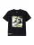 CONVERSE Shirt  lichtgeel / zwart / wit