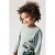 NAME IT MINI longsleeve met print – grijsgroen