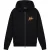 Malelions Men Signature Drip Zip Hoodie | Black
