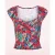 Lovely Booster top in Cavewoman Painting