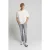 No Excess Denim, Tapered 712, Light Grey, Stretch Light Grey Denim