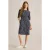 White Stuff Olivia Jersey Dress Navy Print