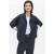 ZENGGI Recycled Wool Boxy Jacket Deep Charcoal