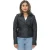 Dames leren vintage Brando Bikerjack-Orlando