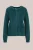WE Fashion – Dames fluffy vest – Regular fit – Donkergroen –