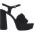 Marcell von Berlin Platform Sandals Black