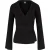 Urban Classics Dames/Dames Ribbed Fijngebreid Wrap Vest (Zwart)