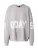 10Days Sweatshirt  lichtgrijs / wit