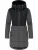 Ragwear Wintermantel ‘Ashani’  grijs / zwart