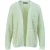 River Woods Loose V-neck Ajour Cardi Ls Green