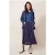 White Stuff Sadie Midi Dress Navy Multi